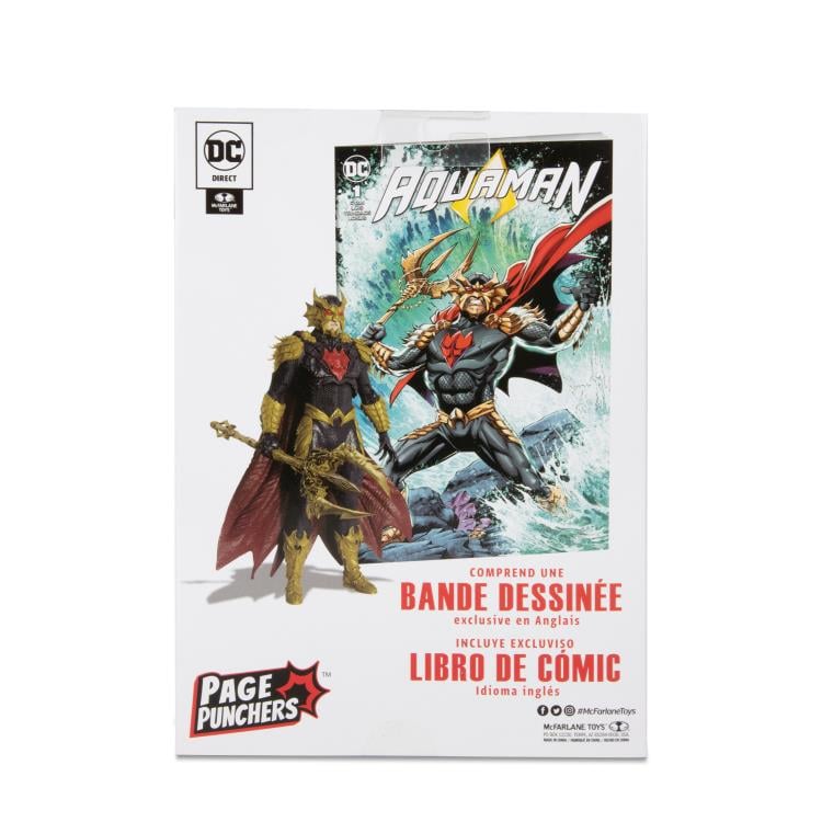Aquaman Page Punchers Ocean Master 7" Figure with Comic Gallery Image 12