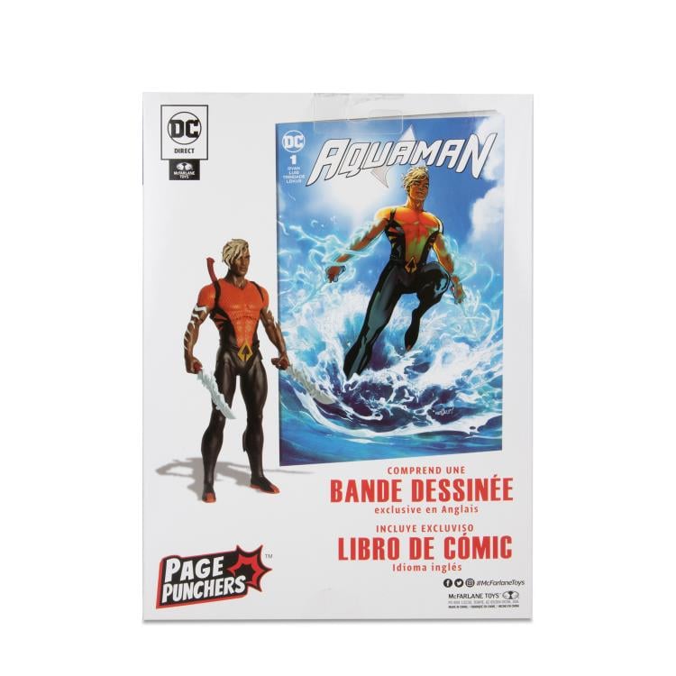 Aquaman Page Punchers Aqualad 7" Figure with Comic Gallery Image 12