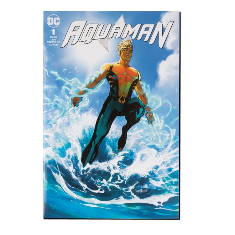 Aquaman Page Punchers Aqualad 7" Figure with Comic Gallery Image 11
