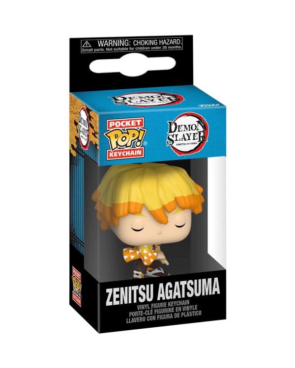 Pocket Pop! Keychain: Demon Slayer - Zenitsu Gallery Image 4