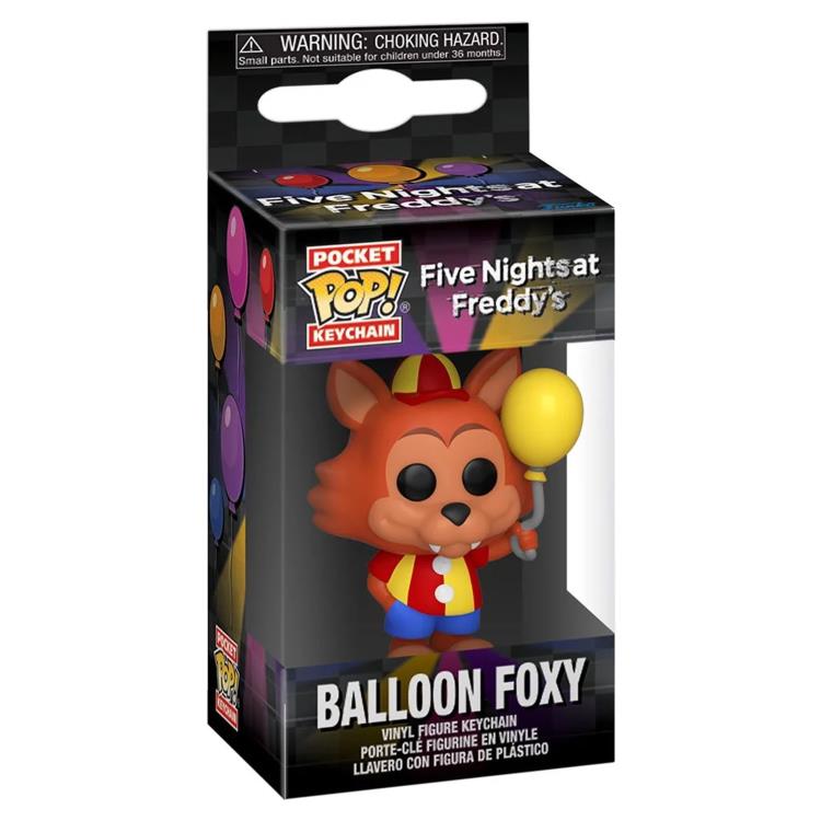 Pocket Pop! Keychain: Five Nights at Freddy's - Balloon Foxy Gallery Image 4
