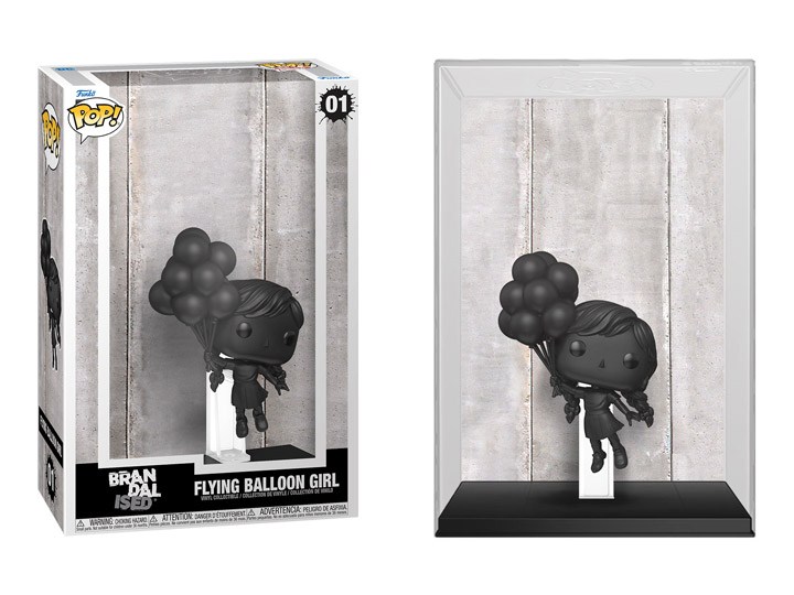 Brandalised Pop! Art Cover #01 Flying Balloon Girl Gallery Image 1