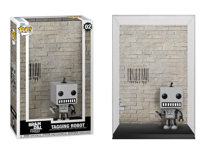 Brandalised Pop! Art Cover #02 Tagging Robot Gallery Image 1