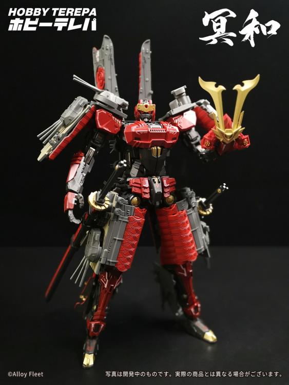 Alloy Fleet Blaze Envoy Deformation Battleship Mecha Figure Gallery Image 11