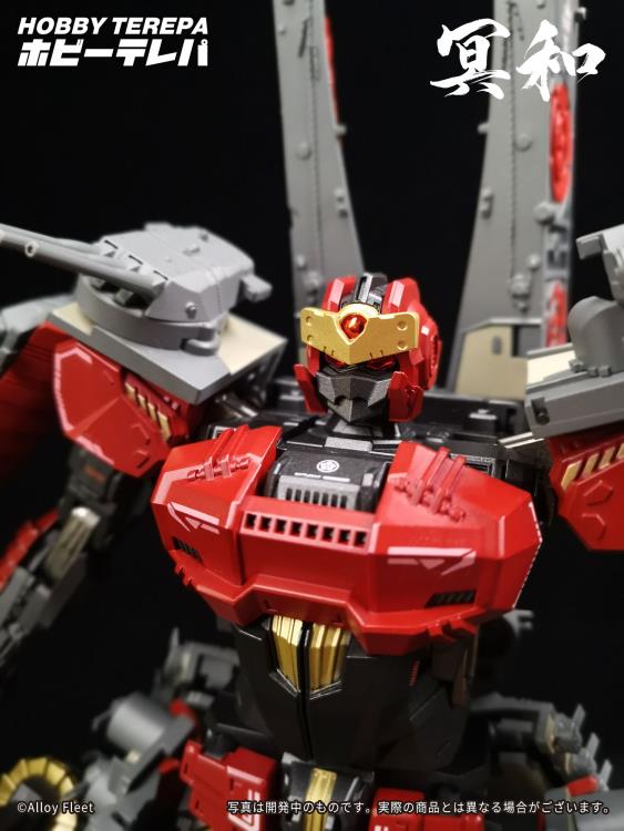 Alloy Fleet Blaze Envoy Deformation Battleship Mecha Figure Gallery Image 15