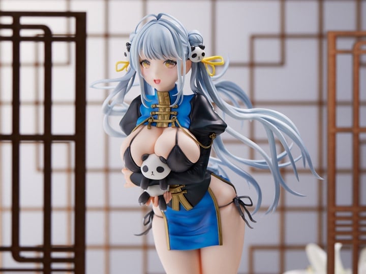 Sencha Illustration Panda-Chan (China Dress) Figure Gallery Image 1