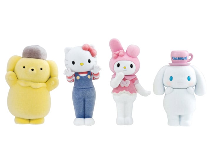 Sanrio Characters Doll Set of 4 Figures Gallery Image 1