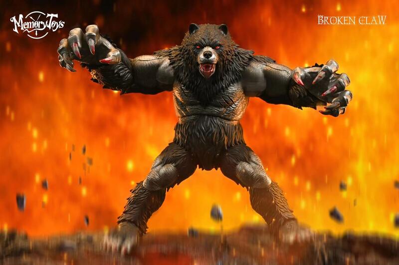 Steel Black Bear Action Figure (With Bonus Armor) Gallery Image 3
