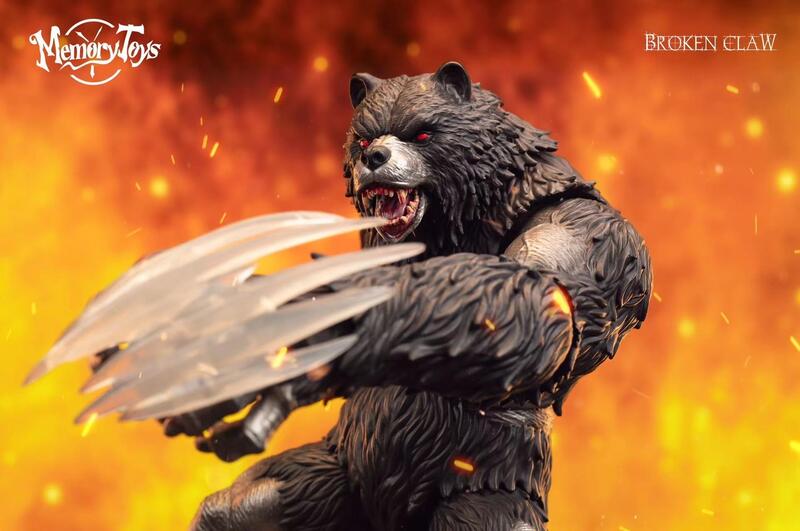 Steel Black Bear Action Figure (With Bonus Armor) Gallery Image 5