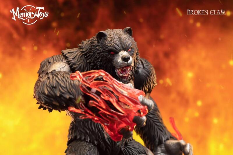 Steel Black Bear Action Figure (With Bonus Armor) Gallery Image 6