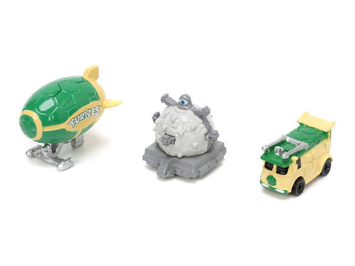 Teenage Mutant Ninja Turtles Nano Hollywood Rides Three-Pack Gallery Image 1