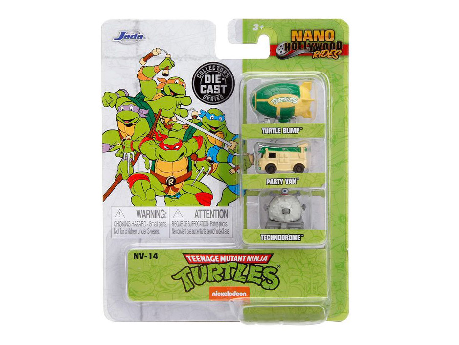 Teenage Mutant Ninja Turtles Nano Hollywood Rides Three-Pack Gallery Image 8