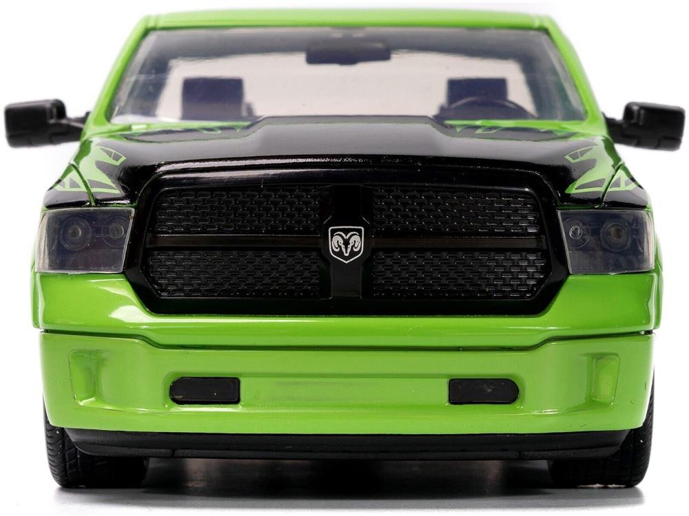 Marvel Avengers Hollywood Rides Diecast Hulk & 1/24 Scale 2014 Dodge Ram 1500 Gallery Image 11