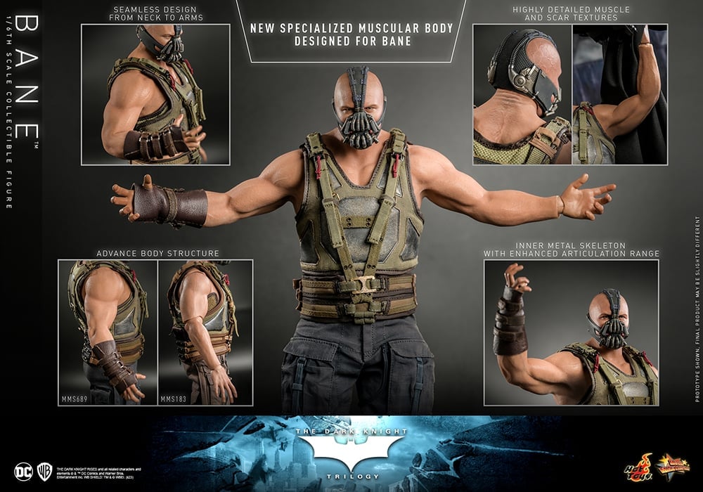The Dark Knight Trilogy MMS689 Bane 1/6th Scale Collectible Figure Gallery Image 23