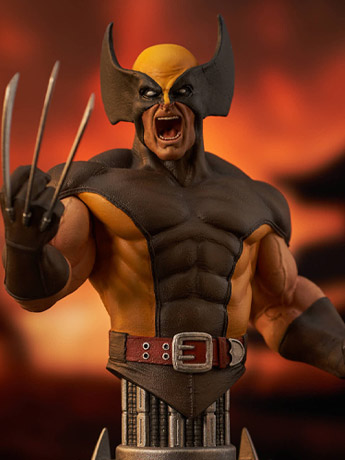 Marvel Comics Wolverine (Brown) 1/7 Scale Limited Edition Bust Gallery Image 2