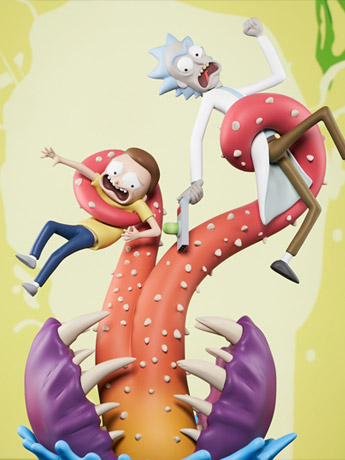 Rick and Morty Gallery Deluxe Diorama Figure Gallery Image 2