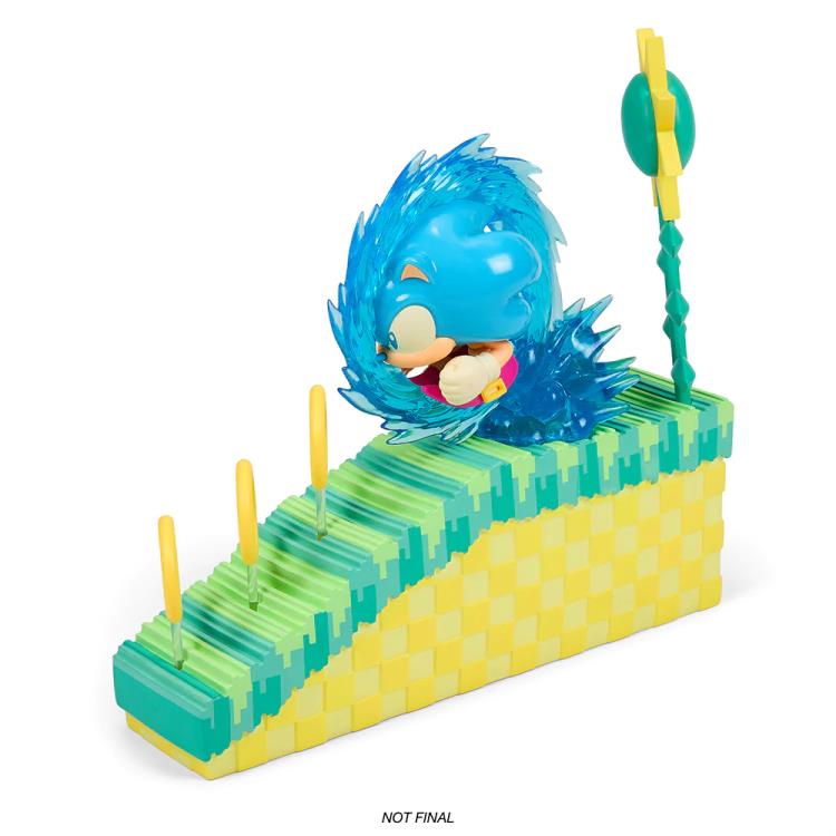 Sonic The Hedgehog 8" Art Figure (Fluorescent) Gallery Image 6