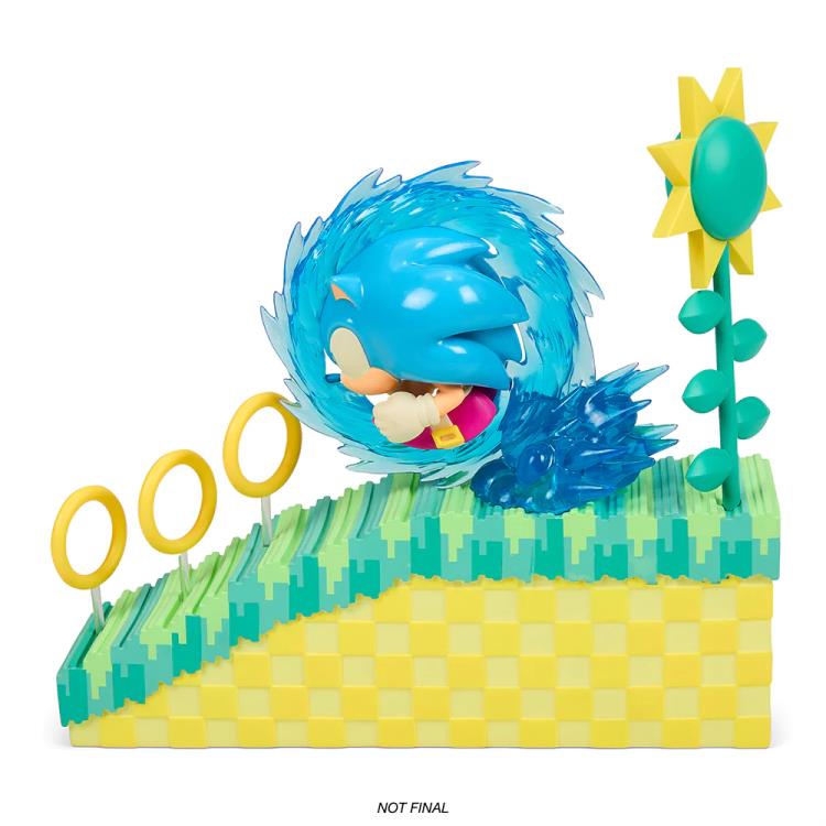 Sonic The Hedgehog 8" Art Figure (Fluorescent) Gallery Image 5