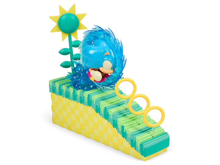 Sonic The Hedgehog 8" Art Figure (Fluorescent) Gallery Image 1