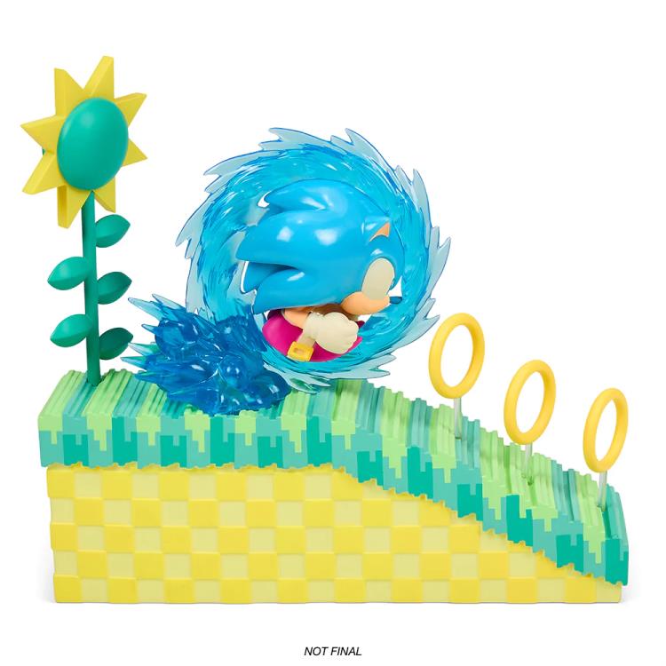 Sonic The Hedgehog 8" Art Figure (Fluorescent) Gallery Image 3