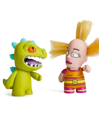 Rugrats Cynthia and Reptar 3" Vinyl Figure Two-Pack Gallery Image 2