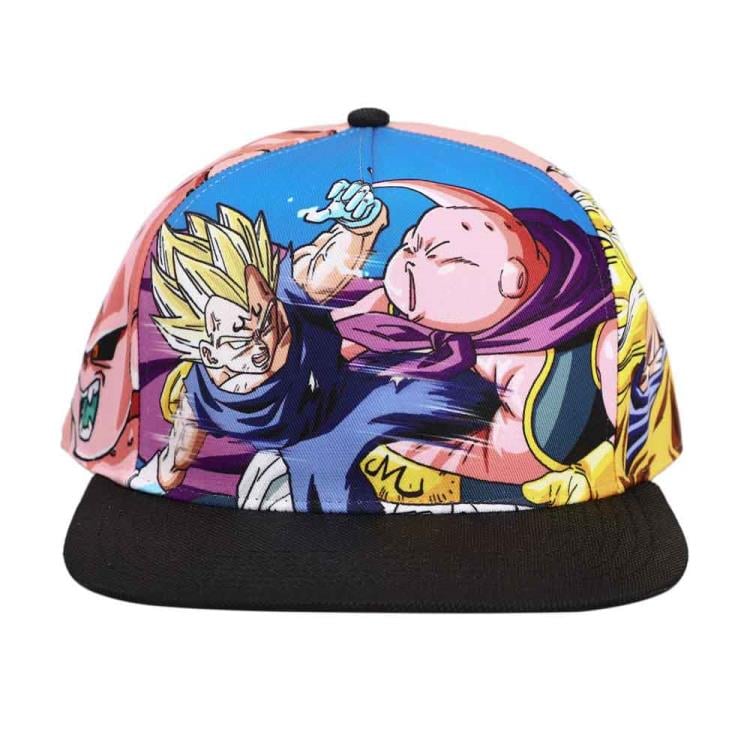 Dragon Ball Z Sublimated Flat Bill Snapback Hat Gallery Image 4