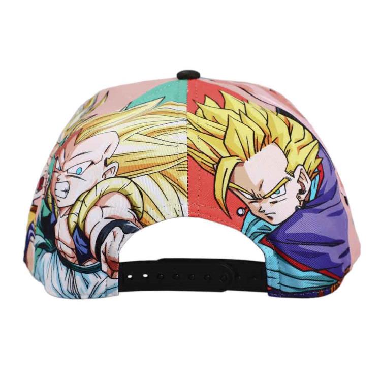 Dragon Ball Z Sublimated Flat Bill Snapback Hat Gallery Image 5