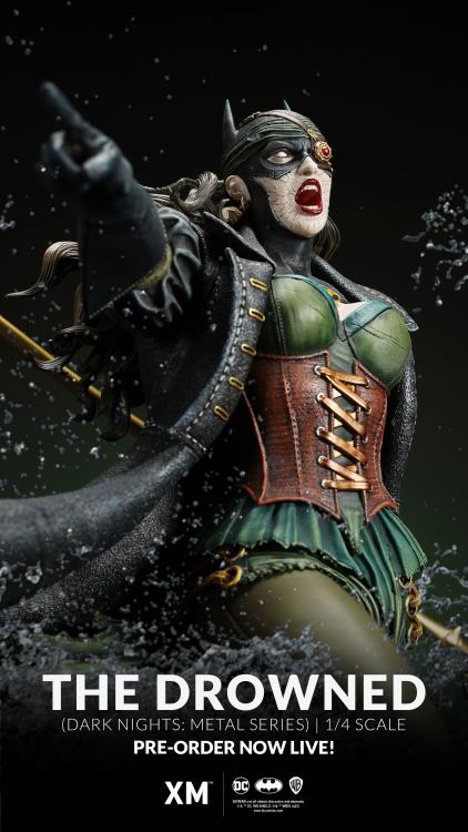 Dark Nights: Metal DC Premium Collectibles The Drowned 1/4 Scale Limited Edition Statue Gallery Image 3