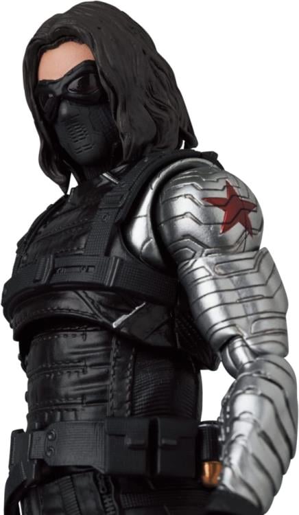 マフェックス No.203 MAFEX WINTER SOLDIER MAFEX WINTER SOLDIER No.203 Medicom Toy CAPTAIN AMERICA Action