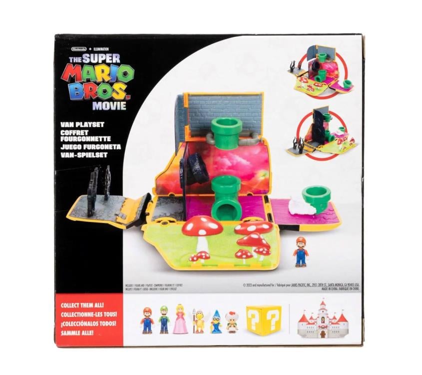 The Super Mario Bros. Movie Mini World Van Playset Gallery Image 6