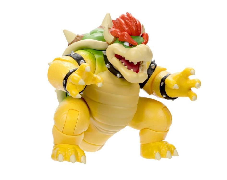 The Super Mario Bros. Movie Fire Breathing Bowser 7-Inch Scale Figure Gallery Image 3