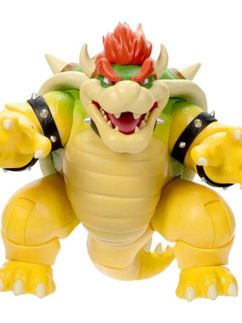 The Super Mario Bros. Movie Fire Breathing Bowser 7-Inch Scale Figure Gallery Image 2