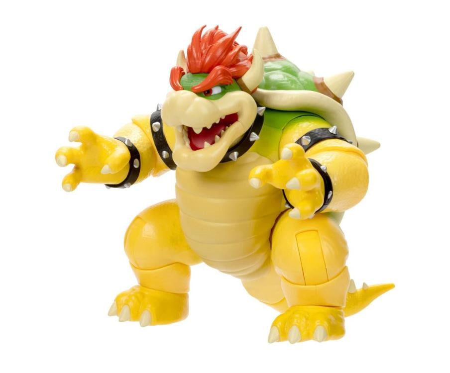 The Super Mario Bros. Movie Fire Breathing Bowser 7-Inch Scale Figure Gallery Image 4