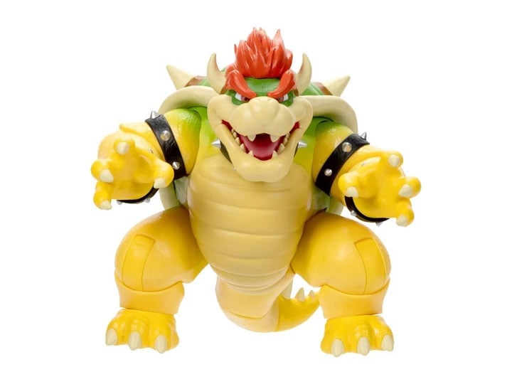 The Super Mario Bros. Movie Fire Breathing Bowser 7-Inch Scale Figure Gallery Image 1