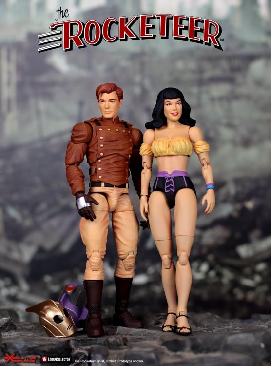 The Rocketeer & Betty Deluxe 1/12 Scale Figure Set Gallery Image 16