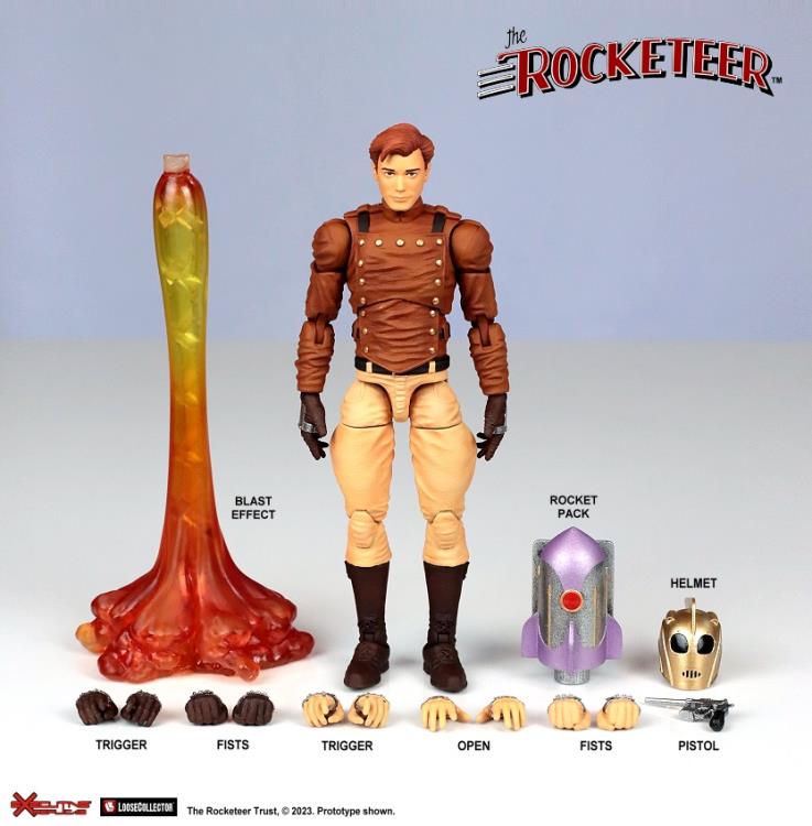 The Rocketeer & Betty Deluxe 1/12 Scale Figure Set Gallery Image 17
