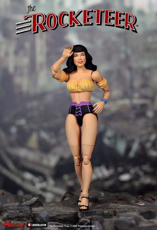 The Rocketeer & Betty Deluxe 1/12 Scale Figure Set Gallery Image 15