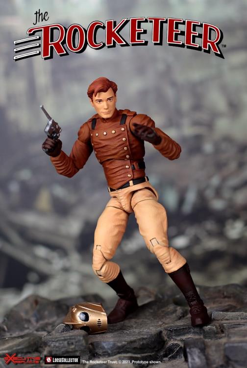 The Rocketeer & Betty Deluxe 1/12 Scale Figure Set Gallery Image 4