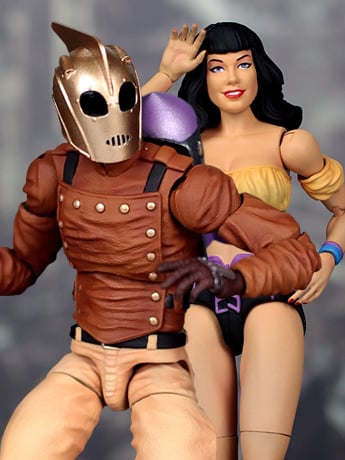 The Rocketeer & Betty Deluxe 1/12 Scale Figure Set Gallery Image 2