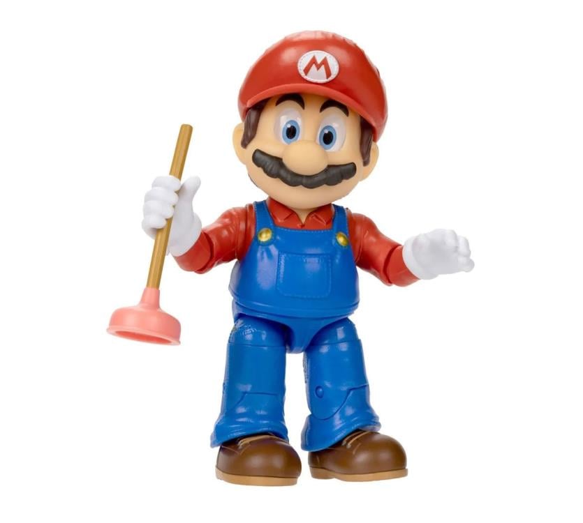The Super Mario Bros. Movie 5-Inch Scale Set of 4 Figures Gallery Image 3