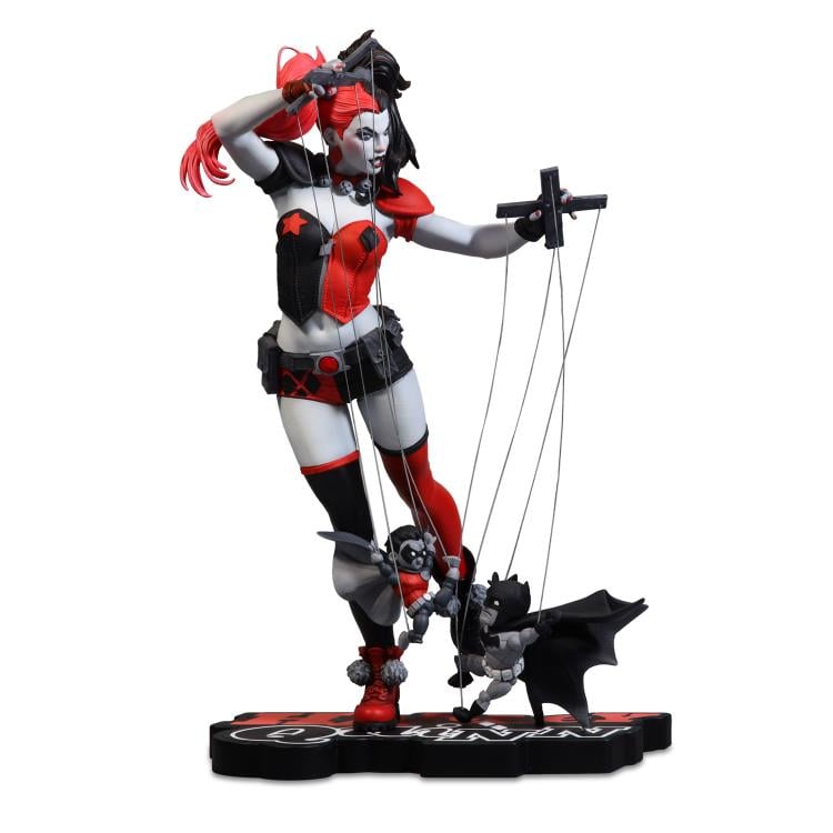 DC Comics Red, White & Black Harley Quinn (Emanuela Lupacchino) 1/10 Scale Statue Gallery Image 3