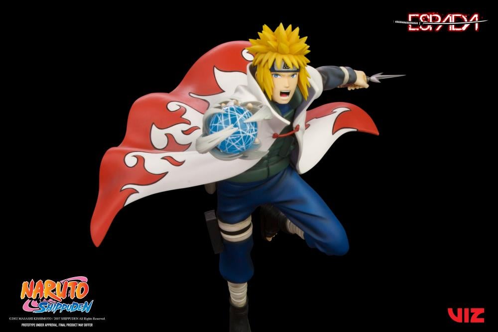 Naruto: Shippuden Minato vs. 9 Tailed Fox 1/8 Scale Limited Edition Wall Statue Gallery Image 9