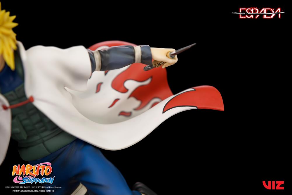 Naruto: Shippuden Minato vs. 9 Tailed Fox 1/8 Scale Limited Edition Wall Statue Gallery Image 14