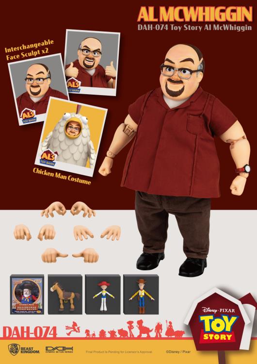 Toy Story 2 Dynamic 8ction Heroes DAH-074 Al McWhiggin Gallery Image 12