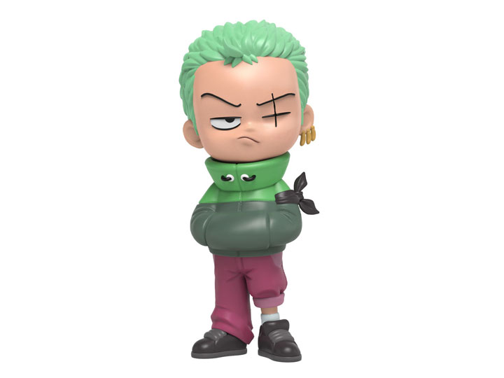 One Piece CosmiQ Roronoa Zoro Vinyl Art Collectible Figure Gallery Image 1