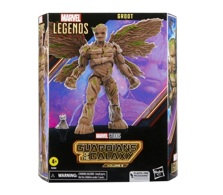 Guardians of the Galaxy Vol. 3 Marvel Legends Groot Deluxe Action Figure Gallery Image 10