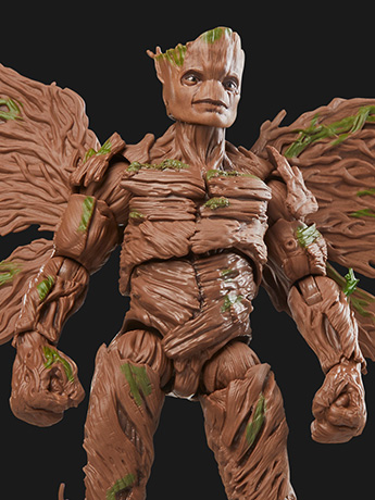 Guardians of the Galaxy Vol. 3 Marvel Legends Groot Deluxe Action Figure Gallery Image 2