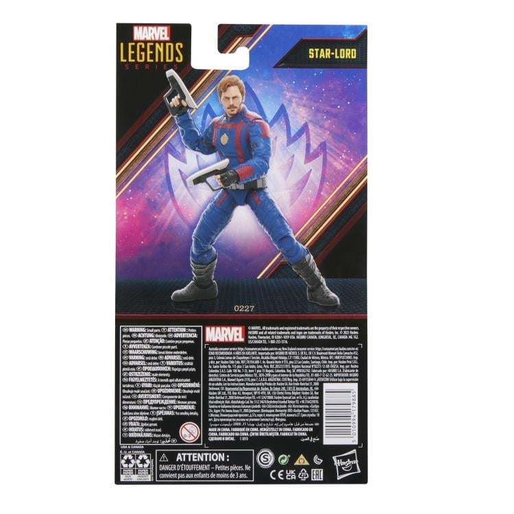 Guardians of the Galaxy Vol. 3 Marvel Legends Star-Lord Action Figure (Marvel's Cosmo BAF) Gallery Image 9