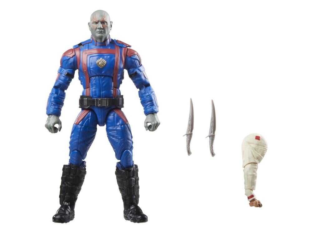 Guardians of the Galaxy Vol. 3 Marvel Legends Drax Action Figure (Marvel's Cosmo BAF) Gallery Image 8