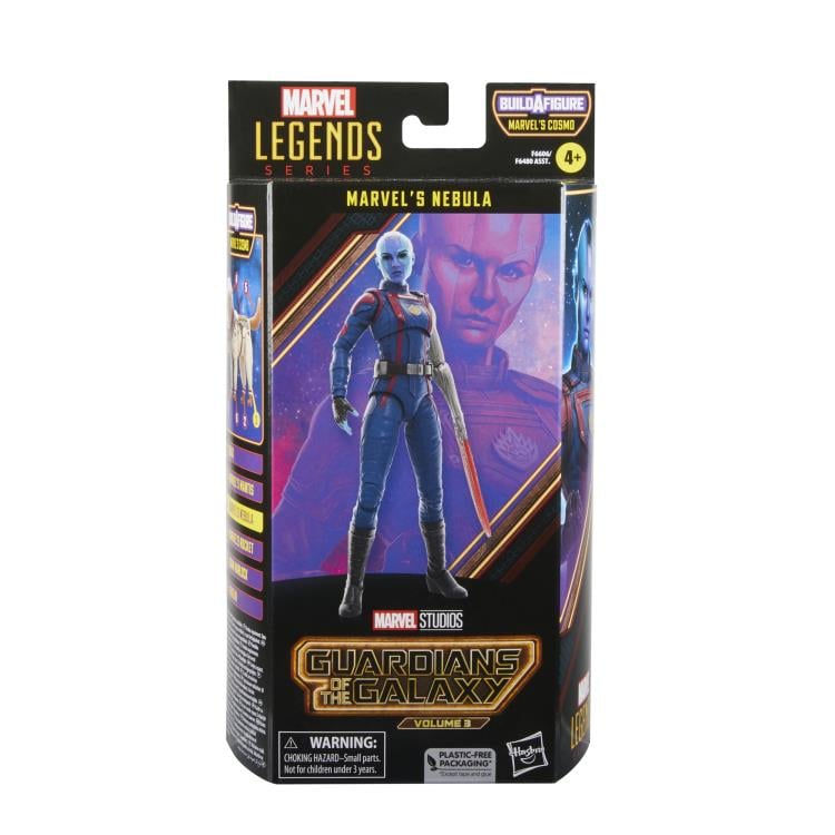 Guardians of the Galaxy Vol. 3 Marvel Legends Marvel's Nebula Action Figure (Marvel's Cosmo BAF) Gallery Image 9